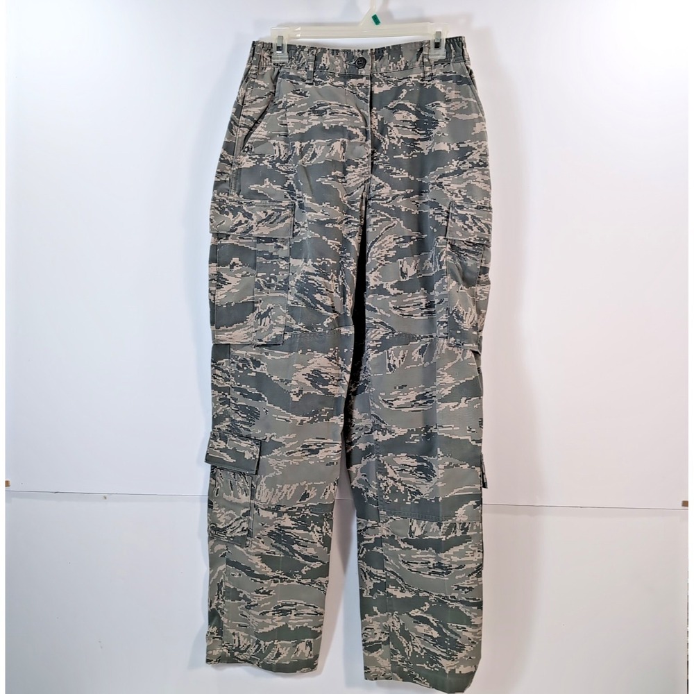 US Air Force Camouflage Pants Womens 12S ABU Cargo Utility American Apparel